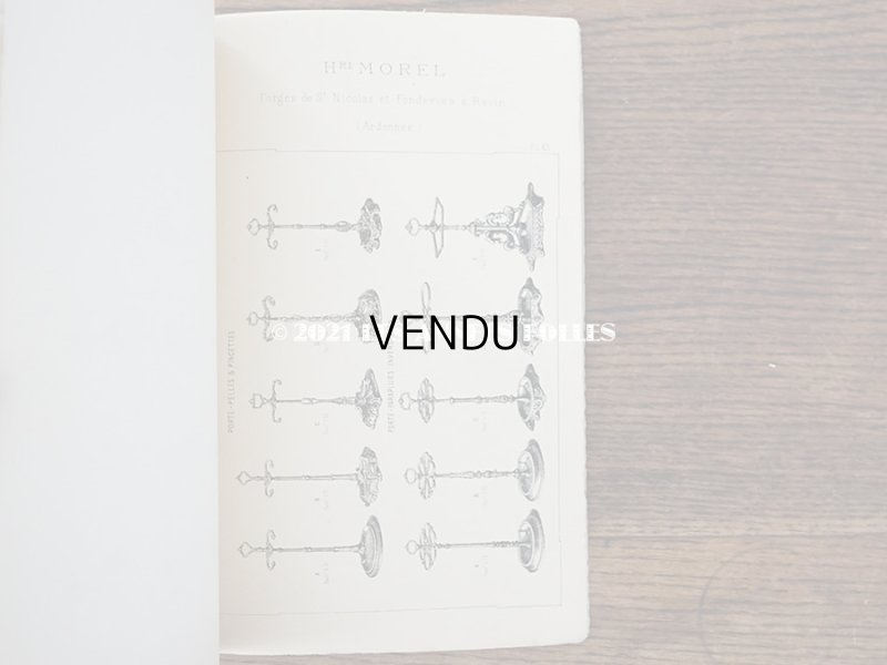 画像16: 1900年代 アンティーク 鍛造業者のカタログ 全47ページ FORGES DE SAINT-NICOLAS ET FONDERIES DE REVIN - HENRI MOREL -