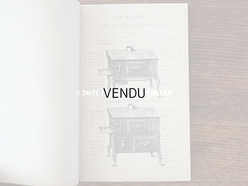 画像5: 1900年代 アンティーク 鍛造業者のカタログ 全47ページ FORGES DE SAINT-NICOLAS ET FONDERIES DE REVIN - HENRI MOREL -