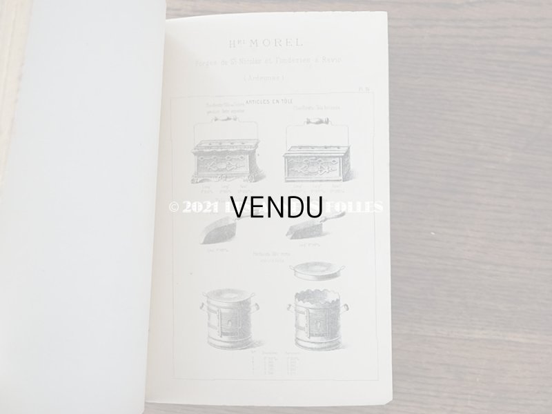 画像13: 1900年代 アンティーク 鍛造業者のカタログ 全47ページ FORGES DE SAINT-NICOLAS ET FONDERIES DE REVIN - HENRI MOREL -