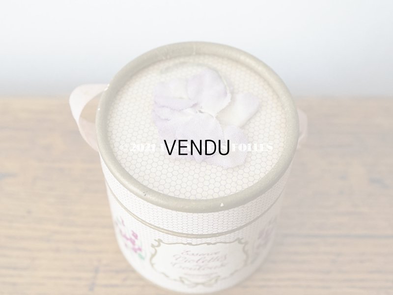 画像6: 【11周年セール対象外】 アンティーク 菫の小さなパフュームボックス＆ボトル  ESSENCE VIOLETTES DE TOULOUSE - BERDOUES FRANCE -
