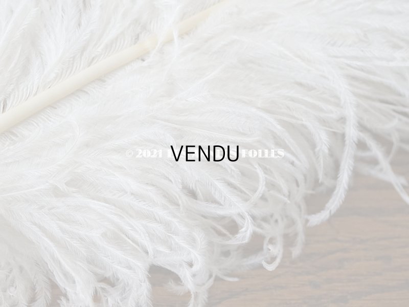 画像7: 【11周年セール対象外】 アンティーク フェザー オフホワイト 羽飾り 