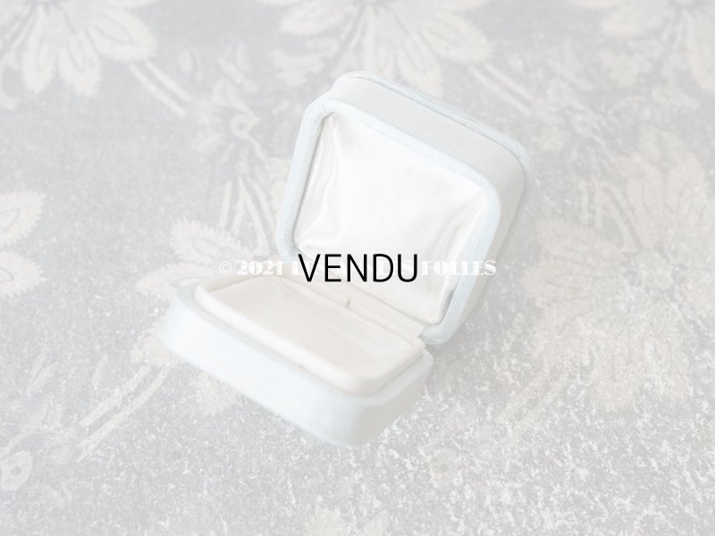 画像5: 【11周年セール対象外】　1900年代 アンティーク シルクサテン ジュエリーボックス パウダーブルー