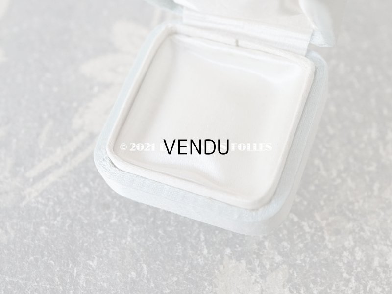 画像6: 【11周年セール対象外】　1900年代 アンティーク シルクサテン ジュエリーボックス パウダーブルー