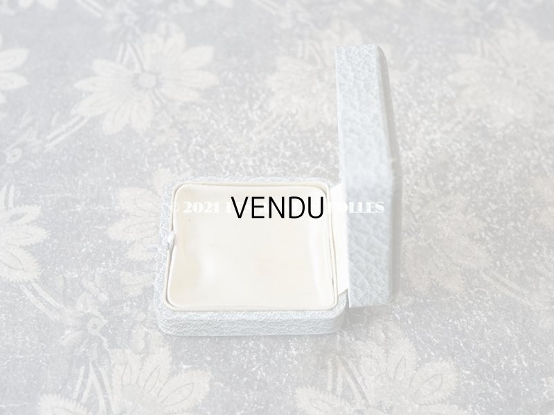 画像8: 【11周年セール対象外】 1900年代 アンティーク 金彩入り ジュエリーボックス ライトグレー