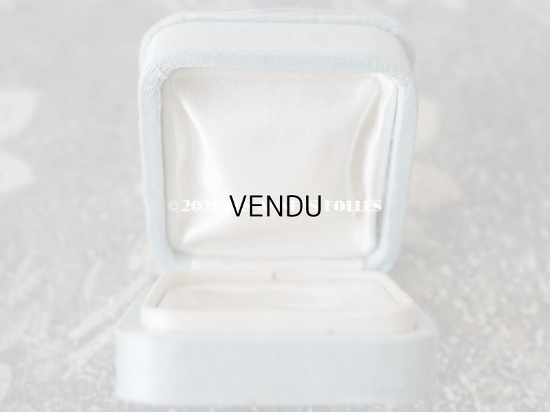 画像7: 【11周年セール対象外】　1900年代 アンティーク シルクサテン ジュエリーボックス パウダーブルー