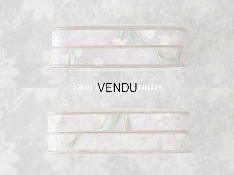 画像5: 【11周年セール対象外】 アンティーク 鈴蘭と菫の紙箱