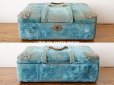 画像15: 【11周年セール対象外】 19世紀末 アンティーク ブルーのベルベットの裁縫箱 