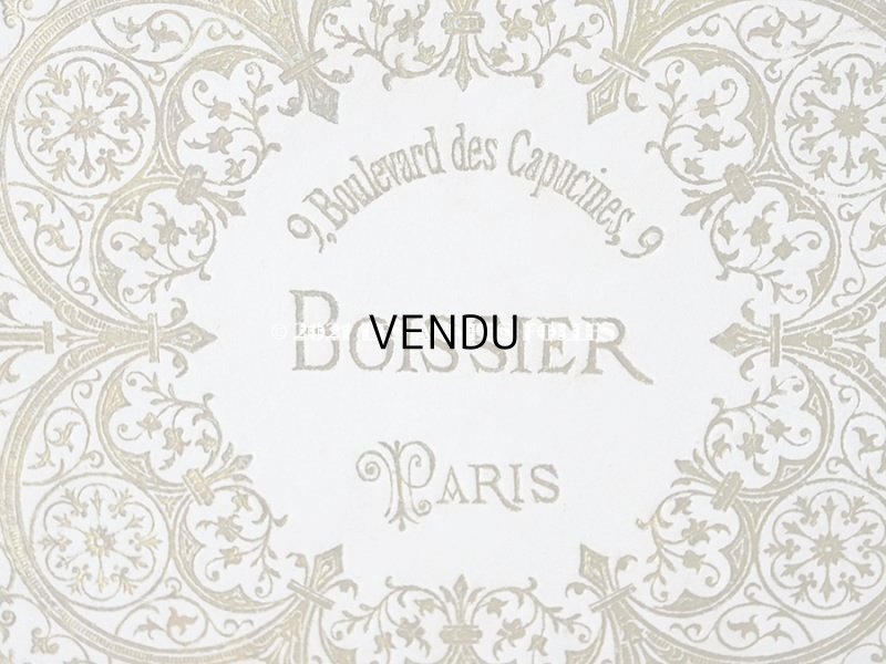 画像10: 【11周年セール対象外】 19世紀末 アンティーク  BOISSIER お菓子箱  ドラジェ & チョコレート 