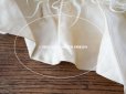 画像11: 【11周年セール対象外】 アンティーク  ベビー用 ベッドカバー オフホワイトのファー & ピンクベージュ  73.5×59.5cm