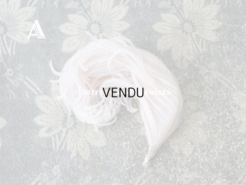 画像3: 【11周年セール対象外】 アンティーク とても小さなフェザー パウダーピンク 羽飾り 