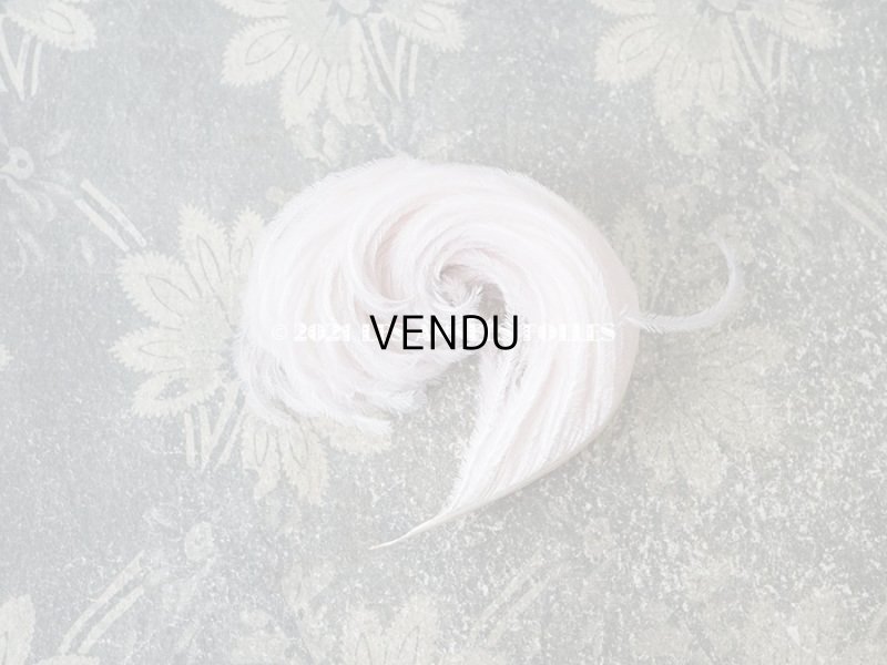 画像6: 【11周年セール対象外】 アンティーク とても小さなフェザー パウダーピンク 羽飾り 