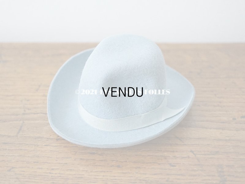 画像13: 【11周年セール対象外】 アンティーク ドール用 ハットボックス フェルトの帽子 - GELOT -