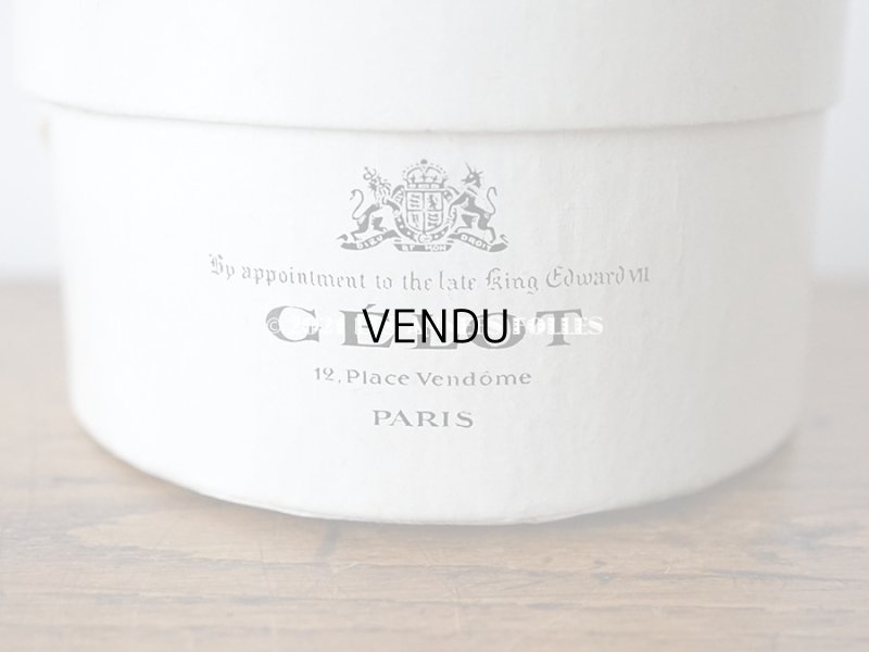 画像4: 【11周年セール対象外】 アンティーク ドール用 ハットボックス フェルトの帽子 - GELOT -