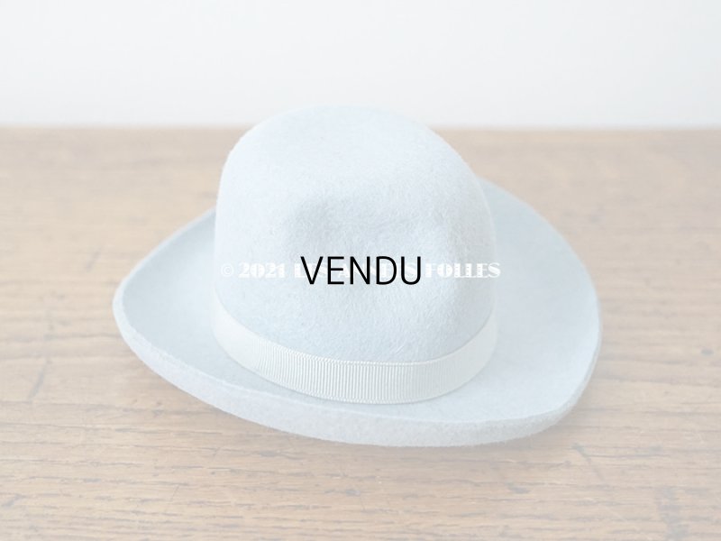 画像14: 【11周年セール対象外】 アンティーク ドール用 ハットボックス フェルトの帽子 - GELOT -