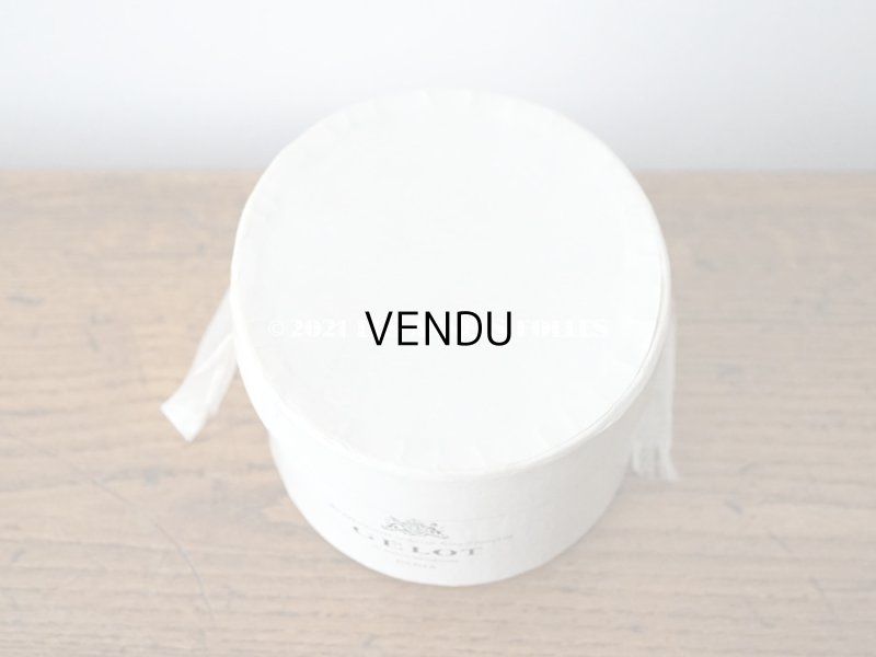 画像7: 【11周年セール対象外】 アンティーク ドール用 ハットボックス フェルトの帽子 - GELOT -