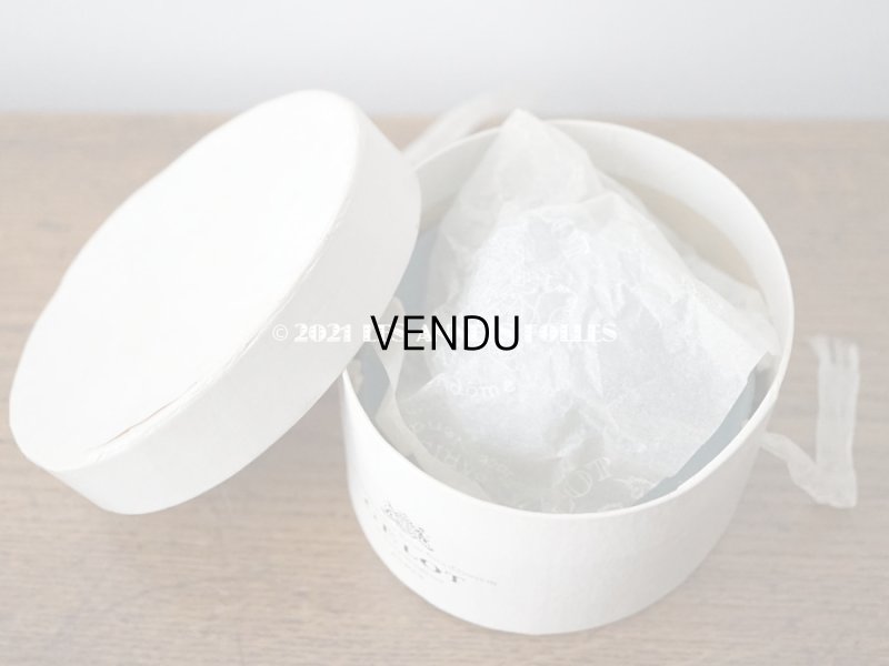 画像10: 【11周年セール対象外】 アンティーク ドール用 ハットボックス フェルトの帽子 - GELOT -