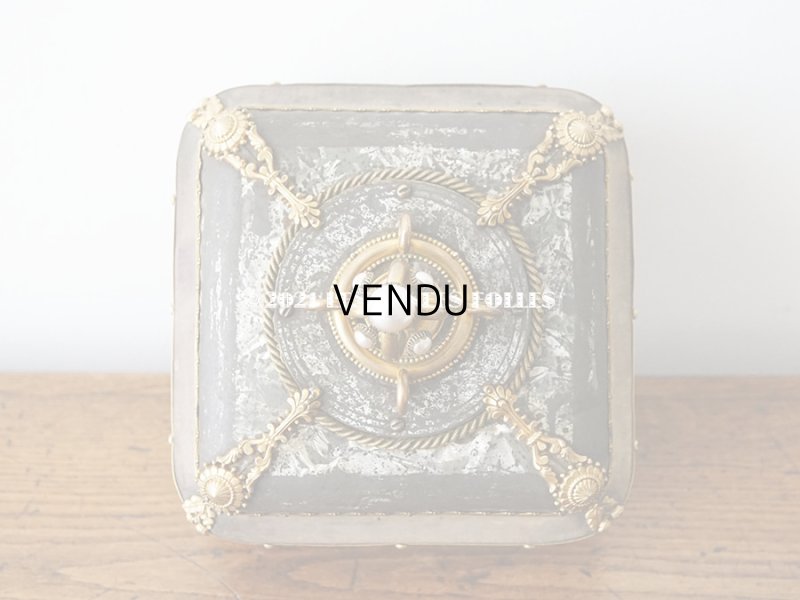 画像5: 【11周年セール対象外】 19世紀 アンティーク ナポレオン3世時代 お菓子箱 ハンドル付き チョコレートボックス 木箱 