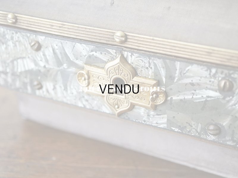 画像17: 【11周年セール対象外】 19世紀 アンティーク ナポレオン3世時代 お菓子箱 ハンドル付き チョコレートボックス 木箱 