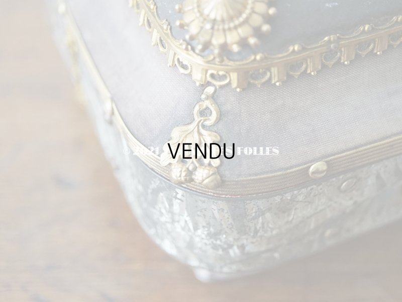 画像18: 【11周年セール対象外】 19世紀 アンティーク ナポレオン3世時代 お菓子箱 ハンドル付き チョコレートボックス 木箱 