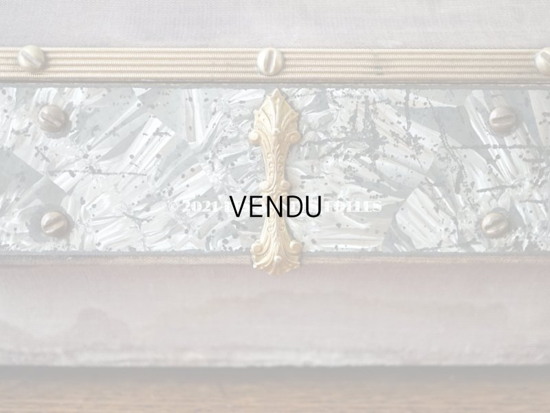 画像19: 【11周年セール対象外】 19世紀 アンティーク ナポレオン3世時代 お菓子箱 ハンドル付き チョコレートボックス 木箱 