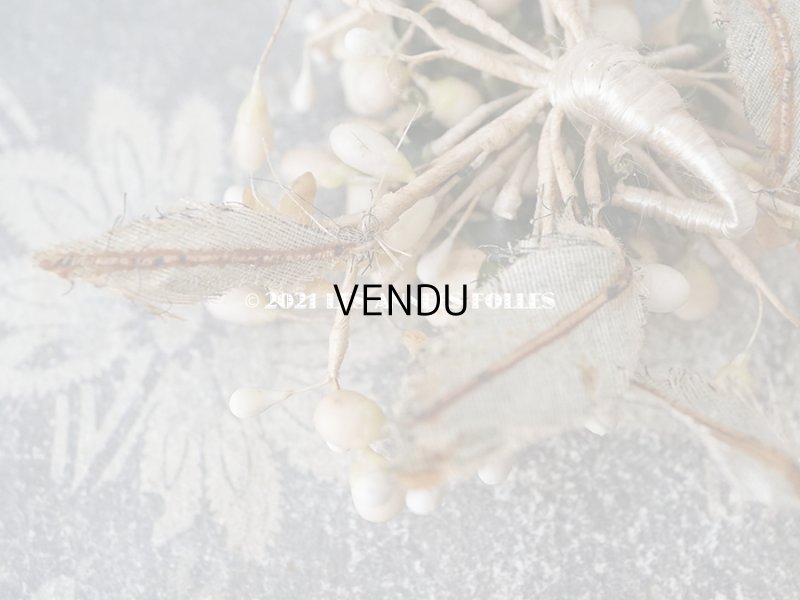 画像5: 【11周年セール対象外】 アンティーク 薔薇のワックスフラワーのブーケ ブートニア