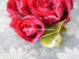 画像5: 新品同様 アンティーク ピンクの薔薇のブーケ 布花 コサージュ クオーター・ロゼット咲き