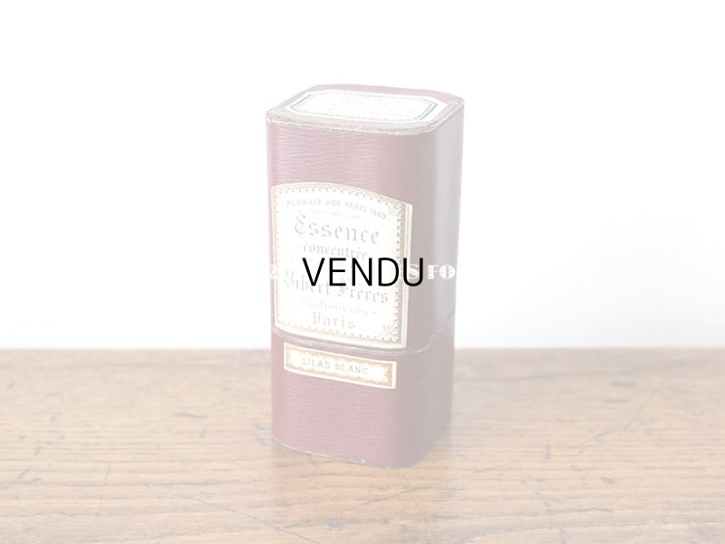 画像3: アンティーク パフュームボックス ESSENCE CONCENTREE POUR KE MOUCHOIR LILAS BLANC - VIBERT FRERES PARIS  -