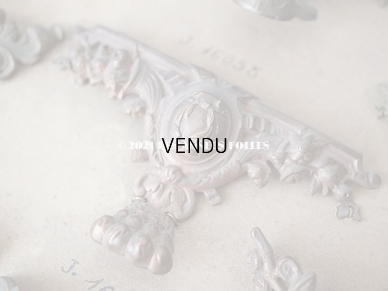 画像6: 1900年代 アンティーク  サンプラー ジュエリーボックスの脚