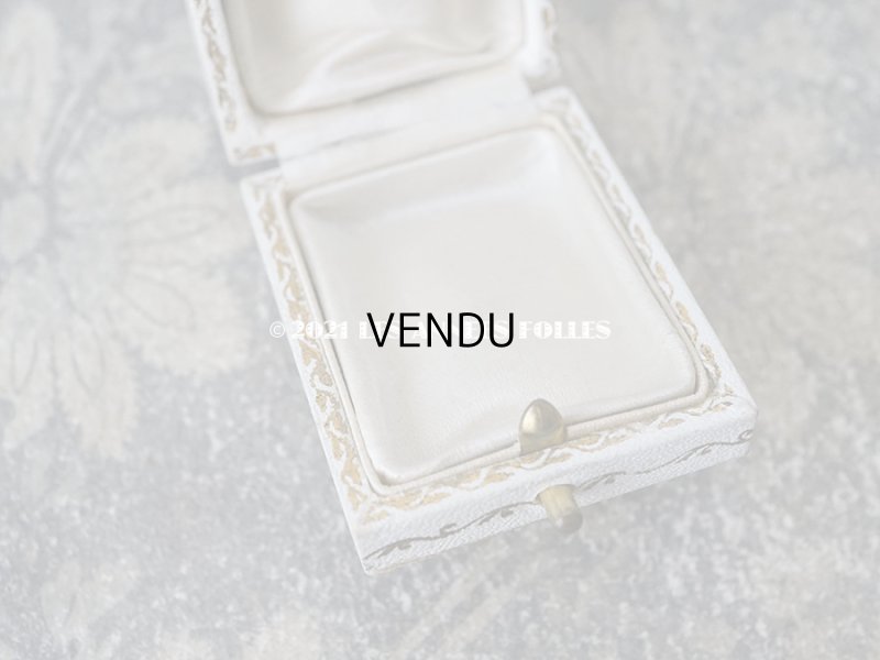 画像3: 1900年代 アンティーク  ジュエリーボックス  金彩入り オフホワイト