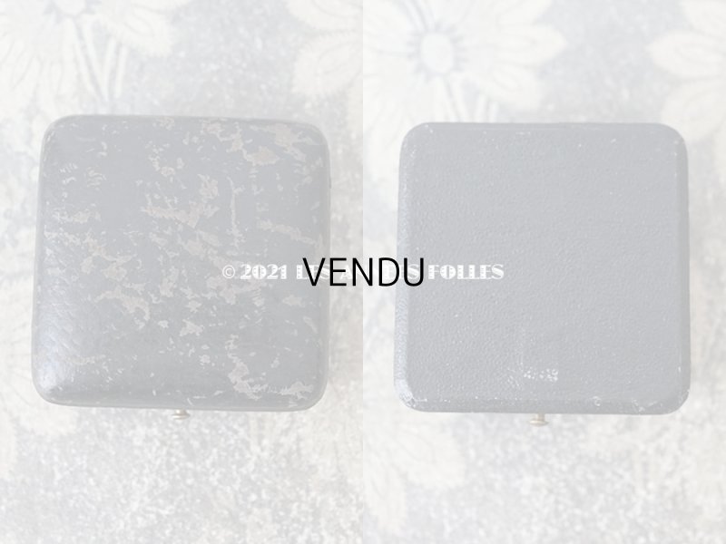 画像6: 19世紀末 アンティーク 本革製 ジュエリーボックス ブラック