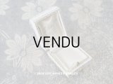 1900年代 アンティーク  ジュエリーボックス  金彩入り オフホワイト