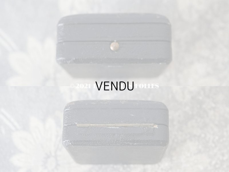 画像7: 19世紀末 アンティーク 本革製 ジュエリーボックス ブラック