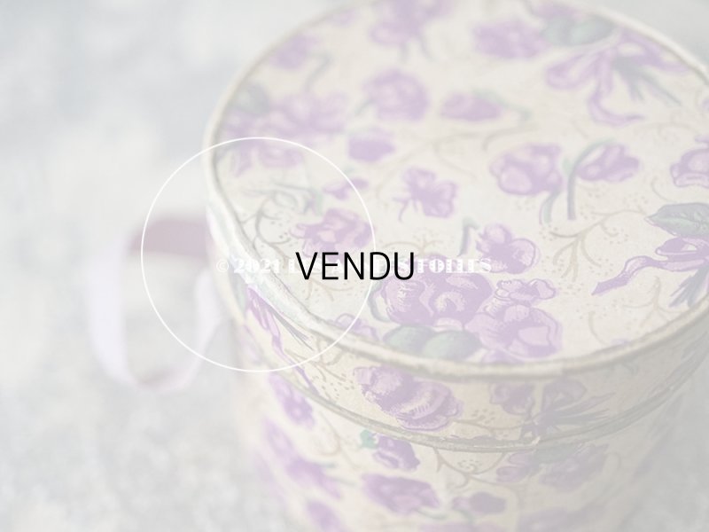 画像9: アンティーク 菫の砂糖菓子の紙箱 VIOLETTES DE TOULOUSE