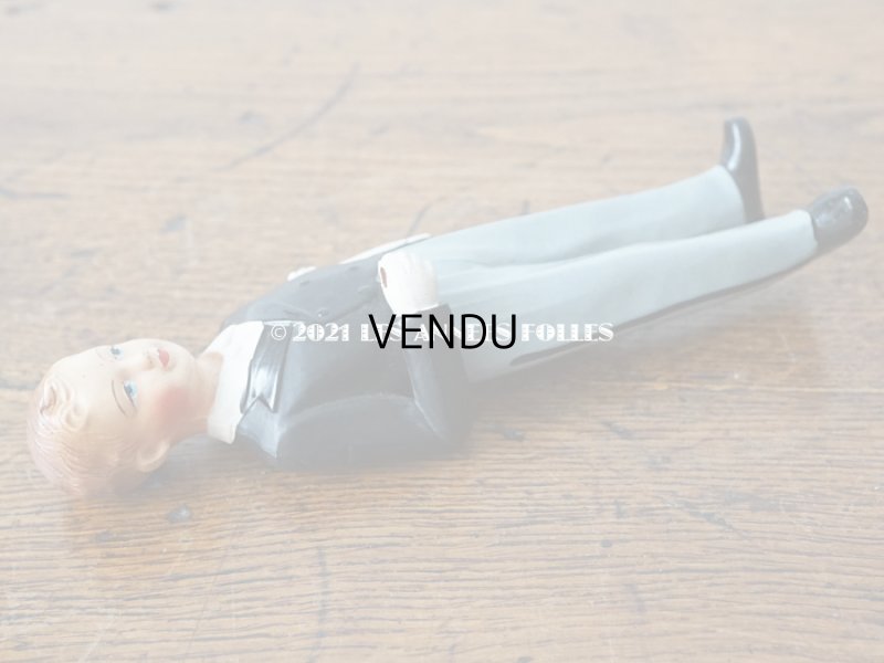 画像9: アンティーク 初聖体の少年 セルロイド製 人形 大きなサイズ