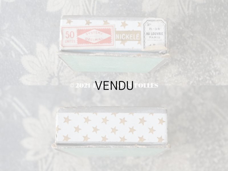 画像6: アンティーク  エパングルケース 少女たちと猫たち - GRANDS MAGASINS DU LOUVRES -