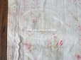 画像11: 1900年代 アンティーク  薔薇のメダイヨン＆ガーランド コットン製ファブリック 138×70cm