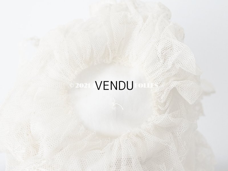 画像10: 19世紀末 アンティーク 小さな女の子用 帽子 リボン＆レース 