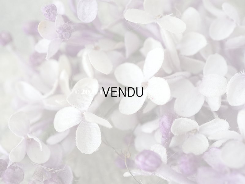 画像6: アンティーク ライラックの布花  