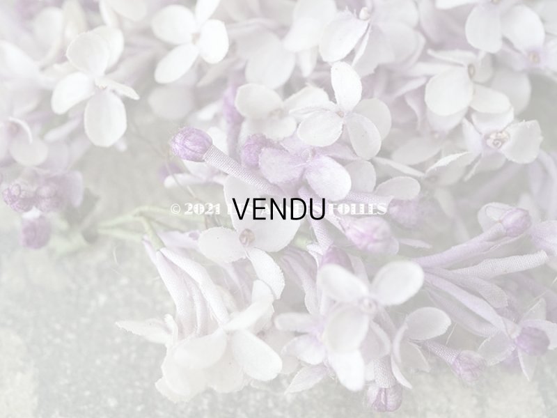 画像3: アンティーク ライラックの布花  