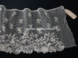 画像3: 19世紀末 アンティーク 未使用 8.8m 手編みのボビンレース 幅広18cm アプリカシオン・アングルテール 