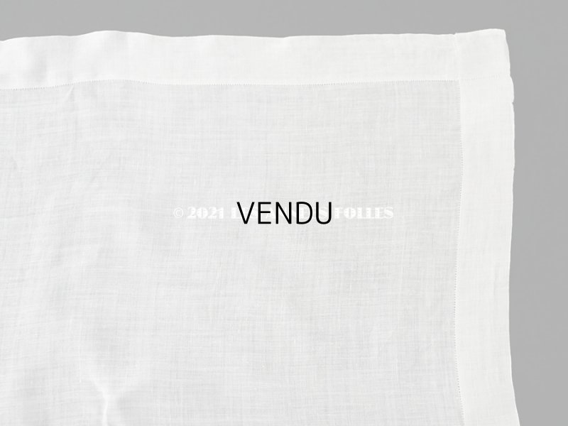 画像5: 19世紀 アンティーク  結婚式のハンカチ  モノグラム入り大きなメダイヨン