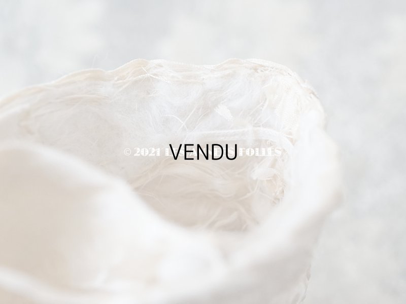 画像20: 1900年代 アンティーク ベビーシューズ シルク製