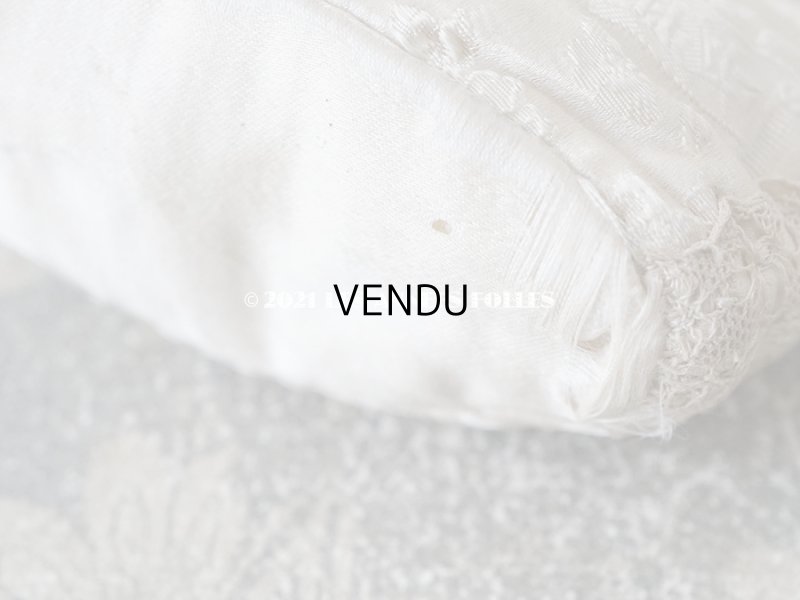 画像9: 1900年代 アンティーク ベビーシューズ シルク製