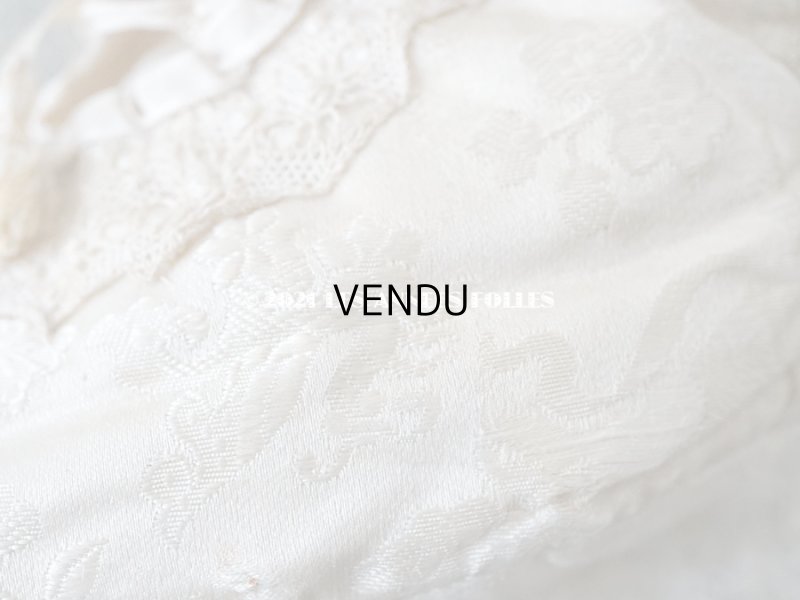 画像16: 1900年代 アンティーク ベビーシューズ シルク製