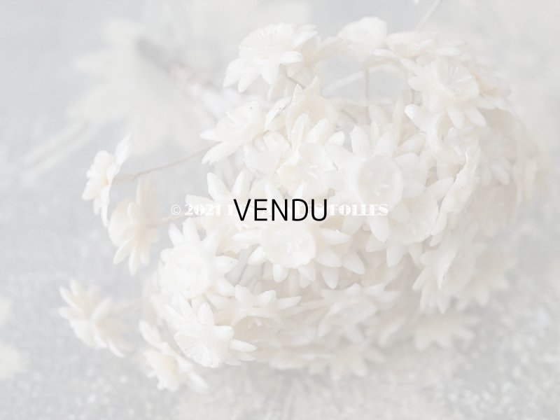 画像4: アンティーク ティアラ制作用 ワックスフラワーパーツ 約50〜60ピースのセット (M）