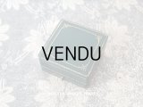 1900年代 アンティーク ジュエリーボックス 金彩入り グリーン