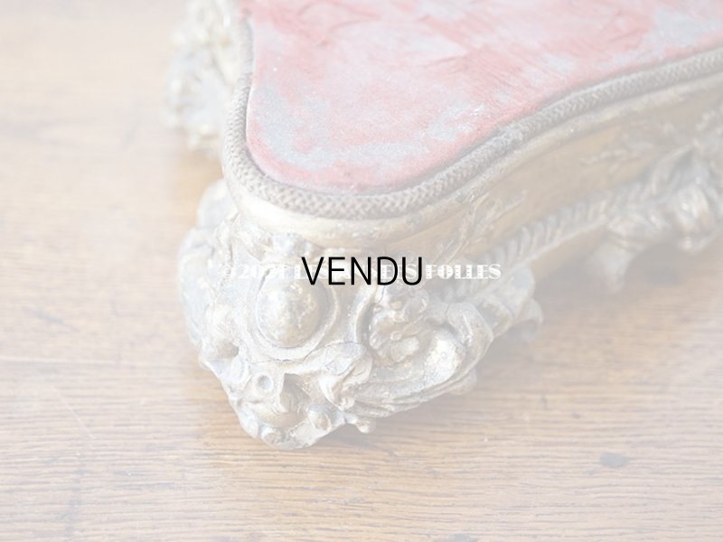 画像8: 19世紀末 アンティーク ロカイユ装飾の台座 2点セット 