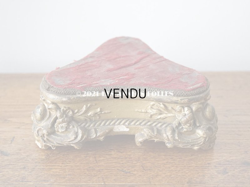 画像4: 19世紀末 アンティーク ロカイユ装飾の台座 2点セット 