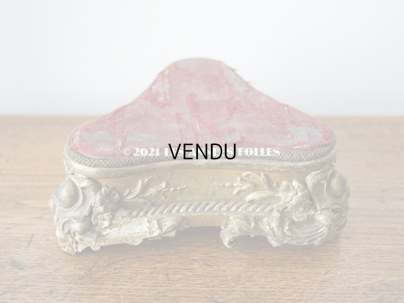 画像5: 19世紀末 アンティーク ロカイユ装飾の台座 2点セット 