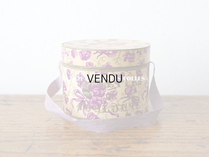 画像2: アンティーク 菫の砂糖菓子の紙箱 VIOLETTES DE TOULOUSE